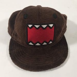 Domo Big Mouth Snapback Brown Trucker Hat One Sizs